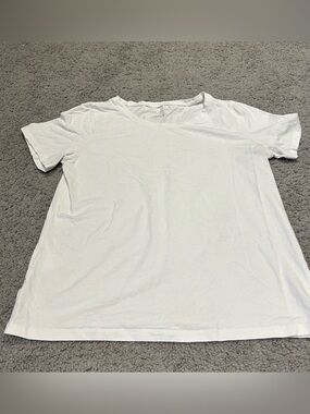 Plain white undershirt
